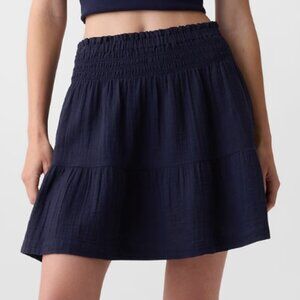 NWT Gap Crinkle Gauze Tiered Mini Skirt